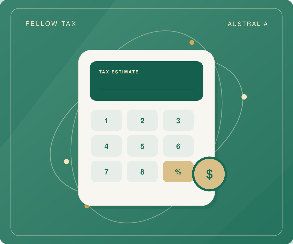 Fellow Tax tax estimate calculator illustration